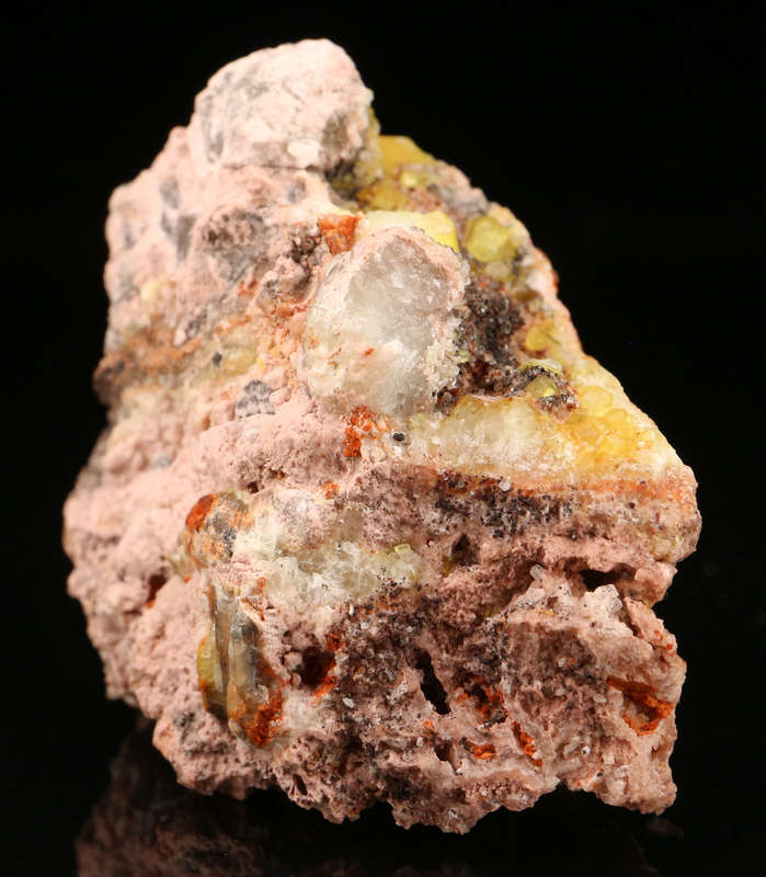 Ettringite on Brucite, N'Chwaning II, Northern Cape, South Africa