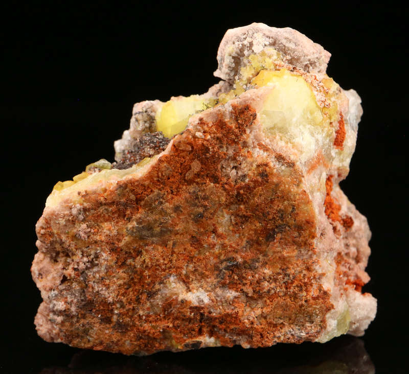 Ettringite on Brucite, N'Chwaning II, Northern Cape, South Africa