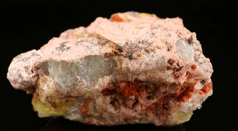 Ettringite on Brucite, N'Chwaning II, Northern Cape, South Africa