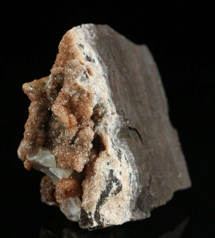 Rhodochrosite on Matrix,"N'Chwaning II Mine, Kalahari Manganese Field, Northern Cape, South Africa "