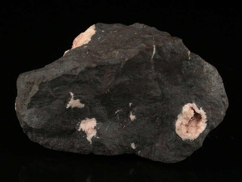 Rhodochrosite on Matrix,"N'Chwaning II Mine, Kalahari Manganese Field, Northern Cape, South Africa "
