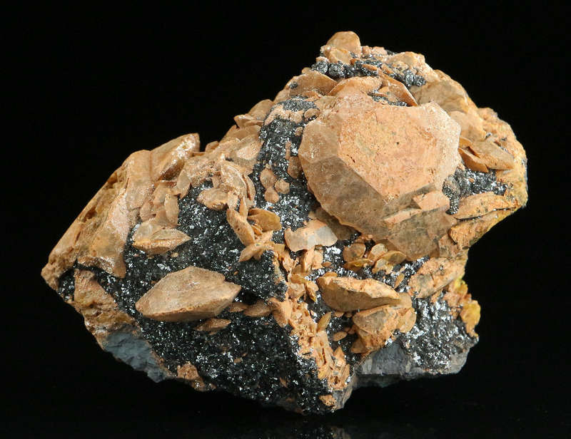 Sturmanite on Matrix, "N'Chwaning II Mine, Kalahari Manganese Field, Northern Cape, South Africa "