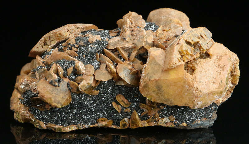 Sturmanite on Matrix, "N'Chwaning II Mine, Kalahari Manganese Field, Northern Cape, South Africa "