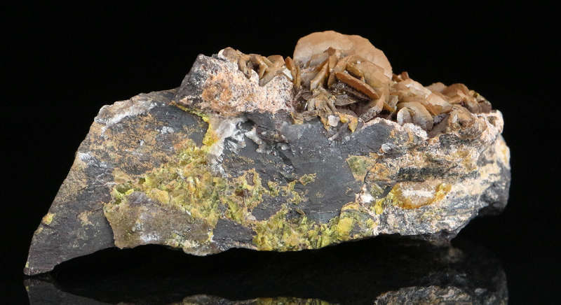 Sturmanite on Matrix, "N'Chwaning II Mine, Kalahari Manganese Field, Northern Cape, South Africa "