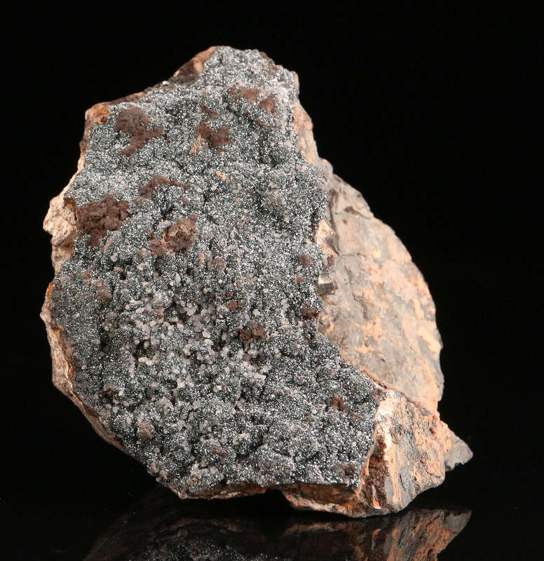 Hematite on Matrix, "N'Chwaning II Mine, Kalahari Manganese Field, Northern Cape, South Africa "