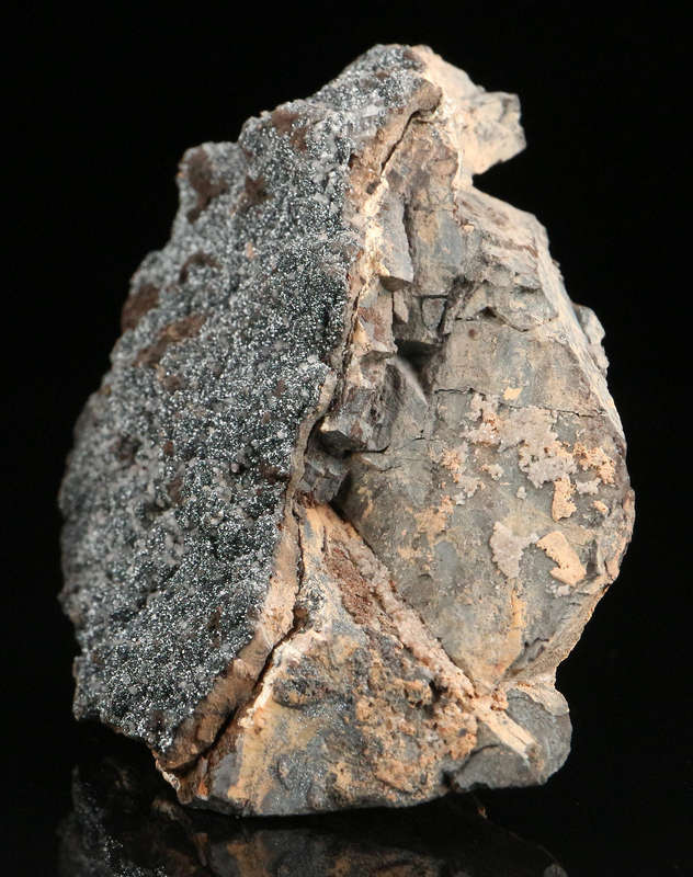 Hematite on Matrix, "N'Chwaning II Mine, Kalahari Manganese Field, Northern Cape, South Africa "