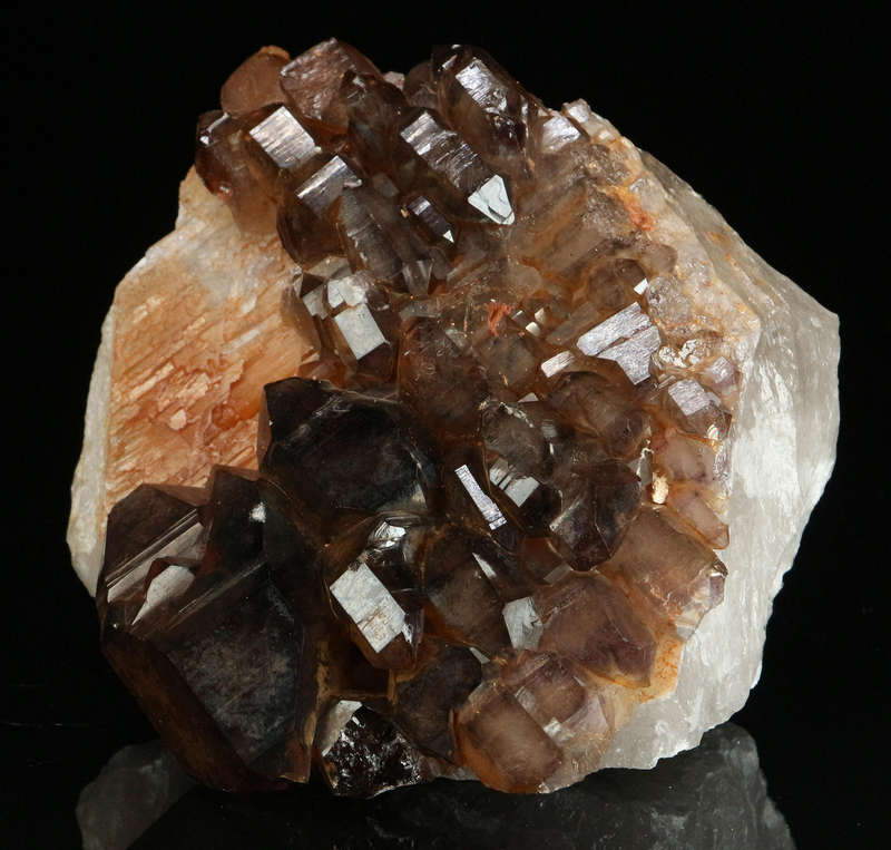 Smoky Quartz Cluster, Erongo Mnt Region, Namibia