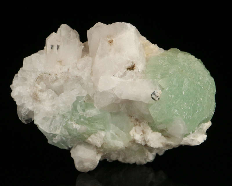 Prehnite on Matrix, Gobobosebberge Mnt, Namibia