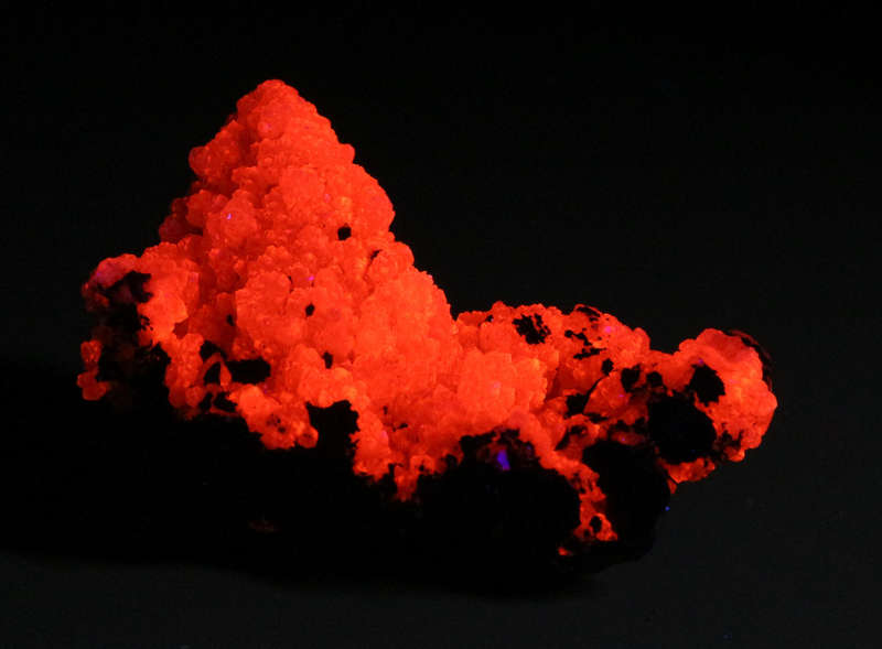 Calcite on Matrix, "N'Chwaning II Mine, Kalahari Manganese Field, Northern Cape, South Africa "