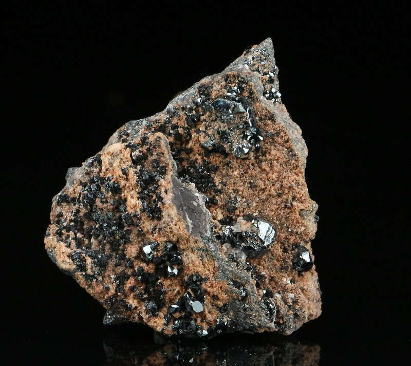 Hematite on Matrix, "N'Chwaning II Mine, Kalahari Manganese Field, Northern Cape, South Africa "