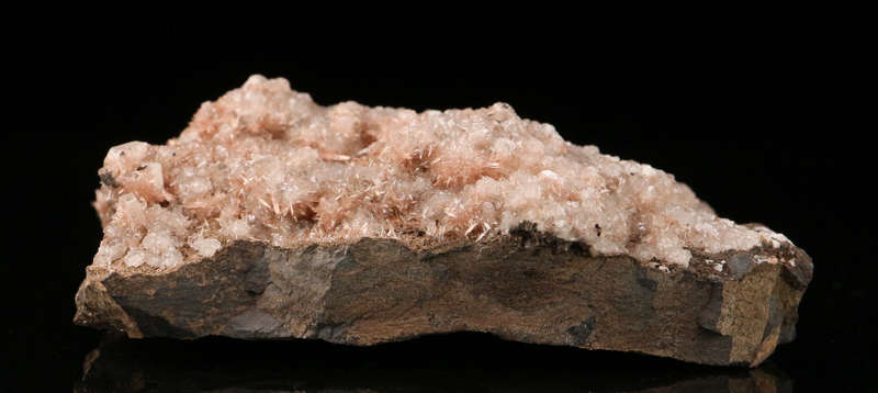 Inesite, Baryte and Calcite, N'Chwaning II, Nothern Cape, South Africa