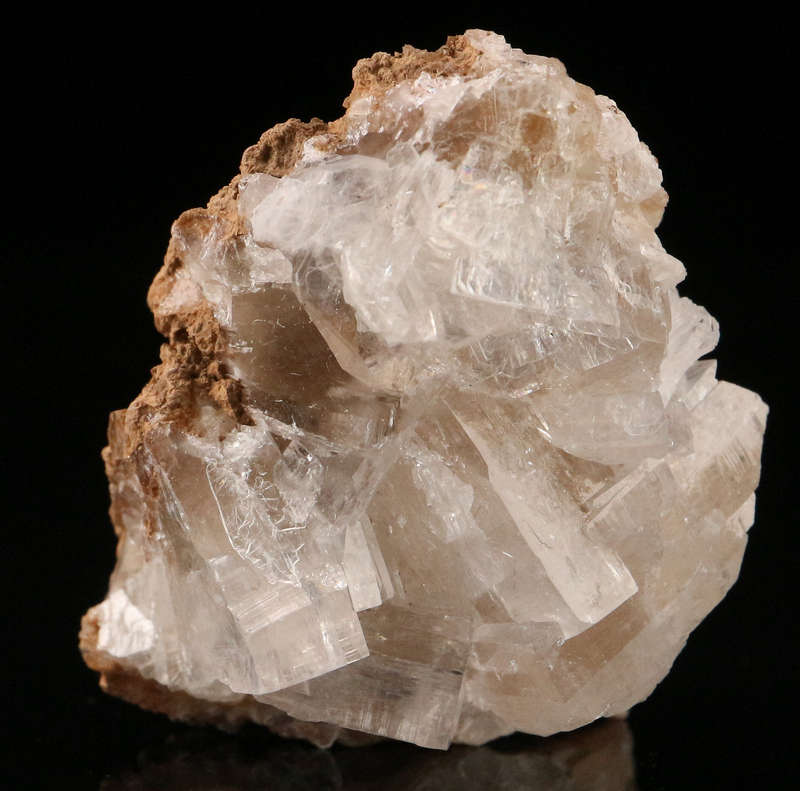 Hydroxyapophyllite on Matrix, N'Chwaning II, Northern Cape, South Africa