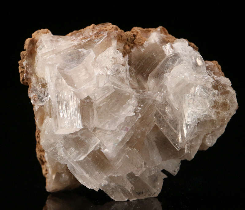 Hydroxyapophyllite on Matrix, N'Chwaning II, Northern Cape, South Africa