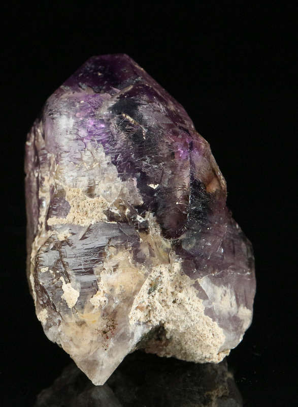Amethyst incl Quartz, Gobobosebberge Mnt, Namibia