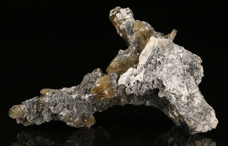 Baryte on Matrix, Rosh Pinah Mine, Namibia