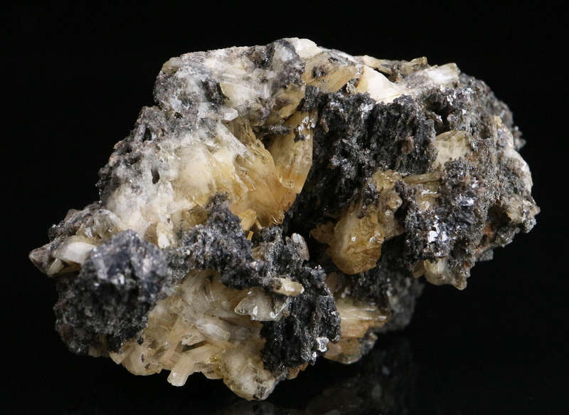 Baryte on Matrix, Rosh Pinah Mine, Namibia
