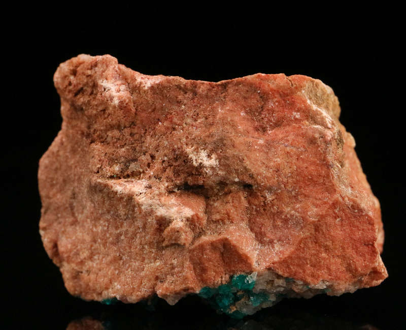 Dioptase on Matrix, Kaokoveld Region, Namibia