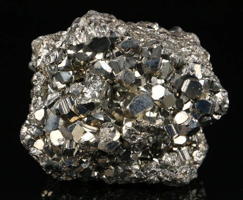 Pyrite Cluster, "N'Chwaning II Mine, Kalahari Manganese Field, Northern Cape, South Africa "