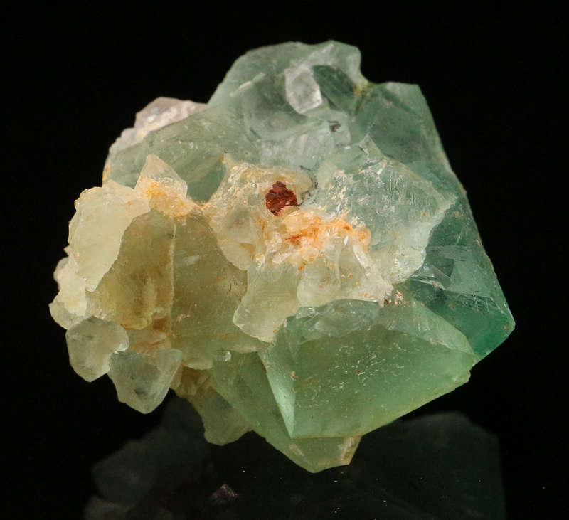 Green Fluorite Crystal, Riemvasmaak, Northern Cape, South Africa