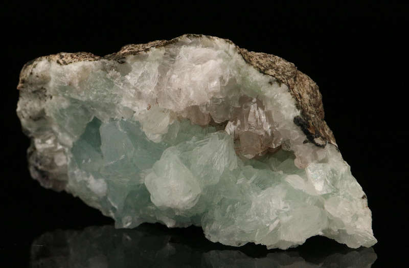 Prehnite on Matrix, Gobobosebberge Mnt, Namibia