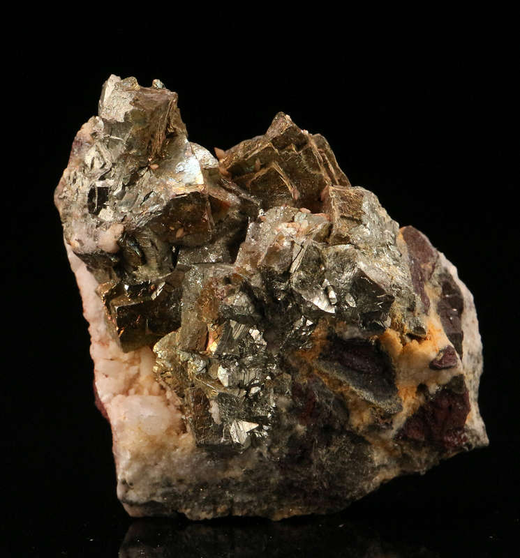Pyrite on Matrix, N'Chwaning II, Northern Cape, South Africa