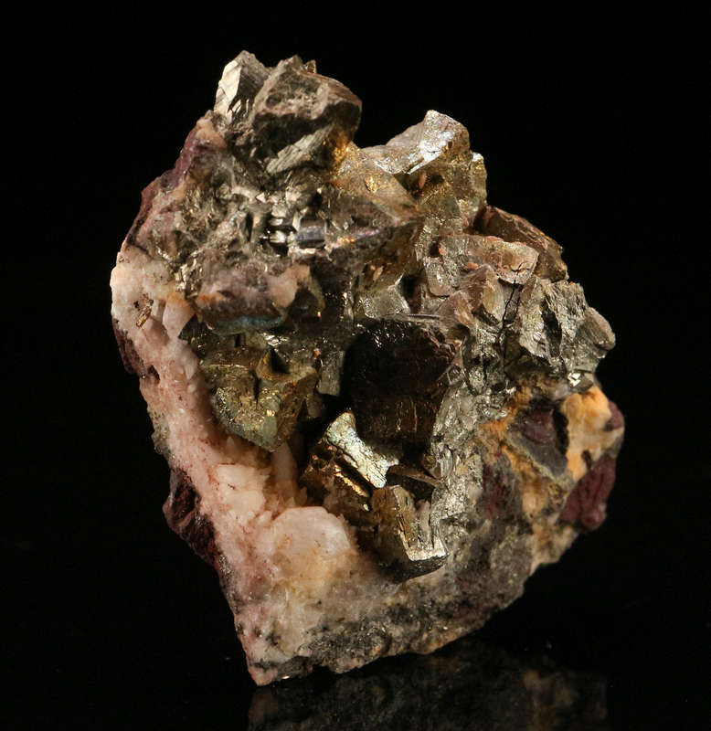 Pyrite on Matrix, N'Chwaning II, Northern Cape, South Africa