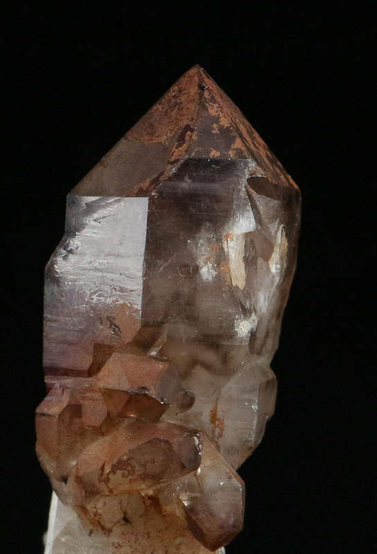Smoky Amethyst Quartz, Gobobosebberge Mnt, Namibia