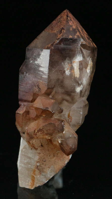 Smoky Amethyst Quartz, Gobobosebberge Mnt, Namibia