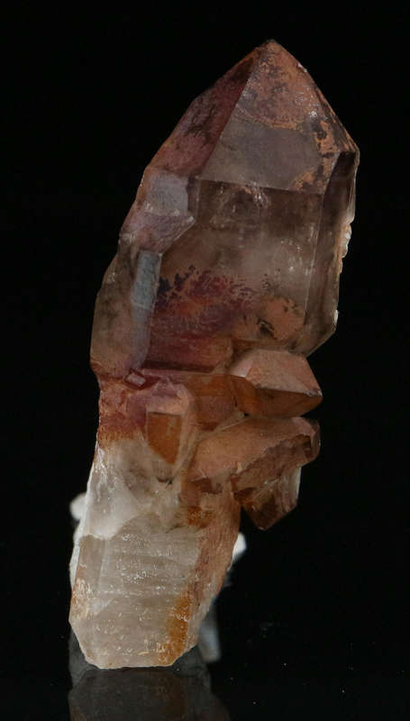 Smoky Amethyst Quartz, Gobobosebberge Mnt, Namibia