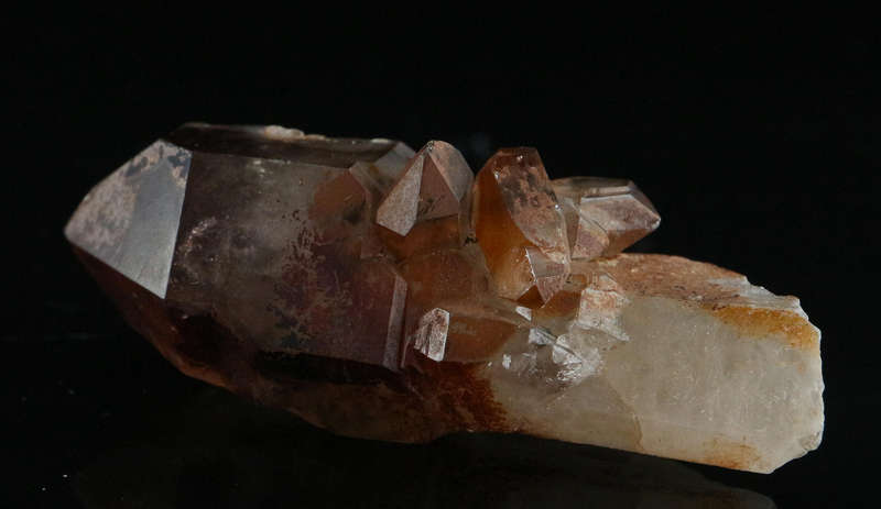 Smoky Amethyst Quartz, Gobobosebberge Mnt, Namibia