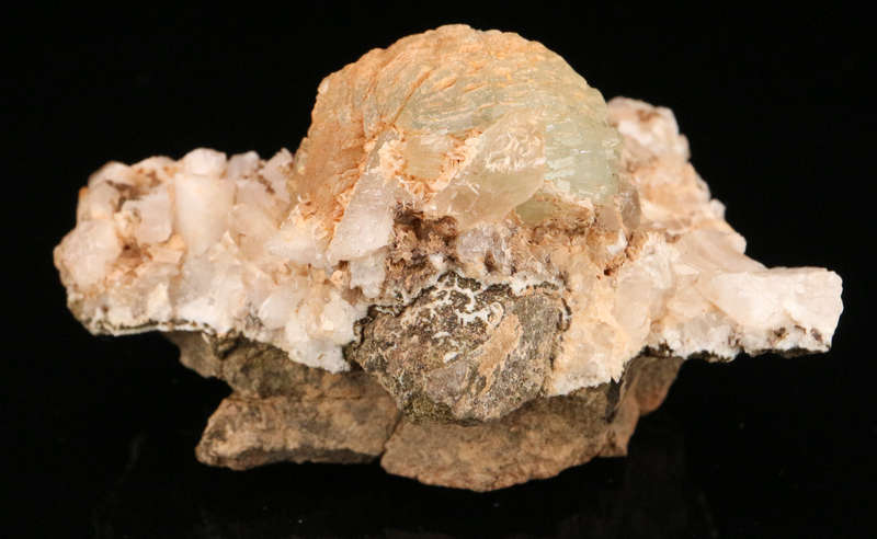 Prehnite on Matrix, Gobobosebberge Mnt, Namibia