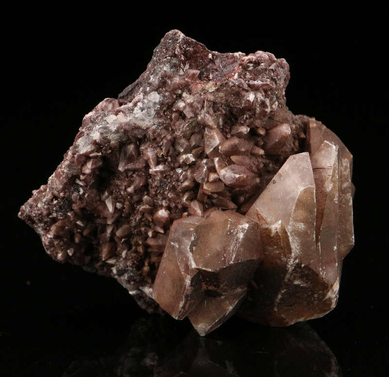 Calcite on Matrix, N'Chwaning II, Northern Cape, South Africa