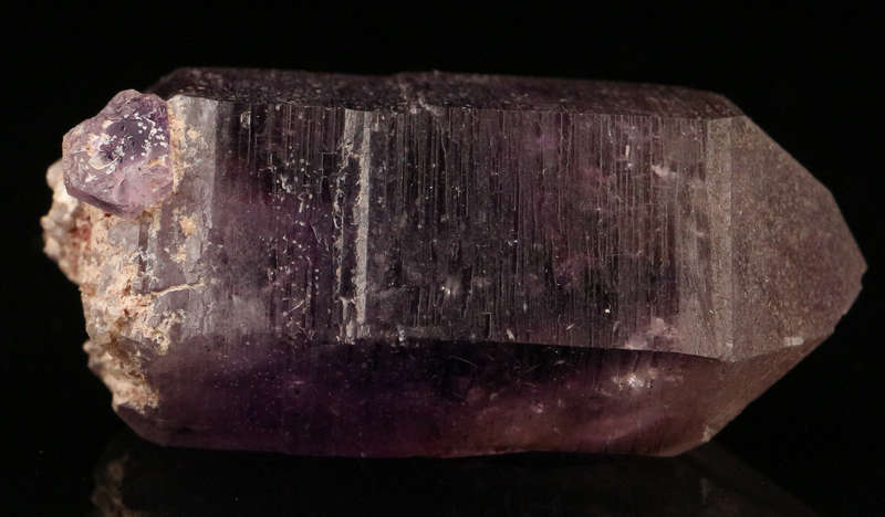 Amethyst Incl Quartz Point, Gobobosebberge Mnt, Namibia