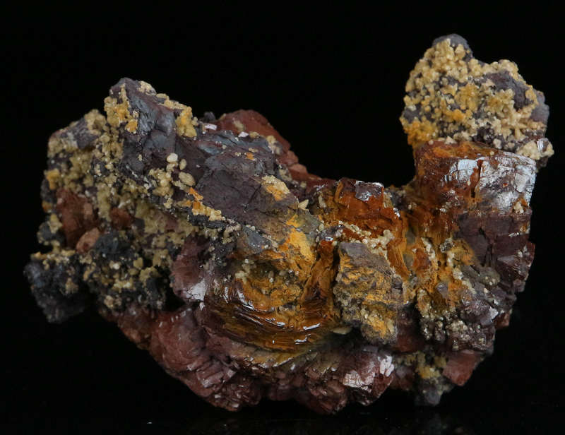 Limonite psm Goethite with Calcite,"N'Chwaning II Mine, Kalahari Manganese Field, Northern Cape, Sou