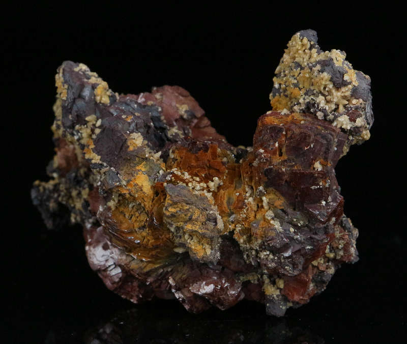 Limonite psm Goethite with Calcite,"N'Chwaning II Mine, Kalahari Manganese Field, Northern Cape, Sou