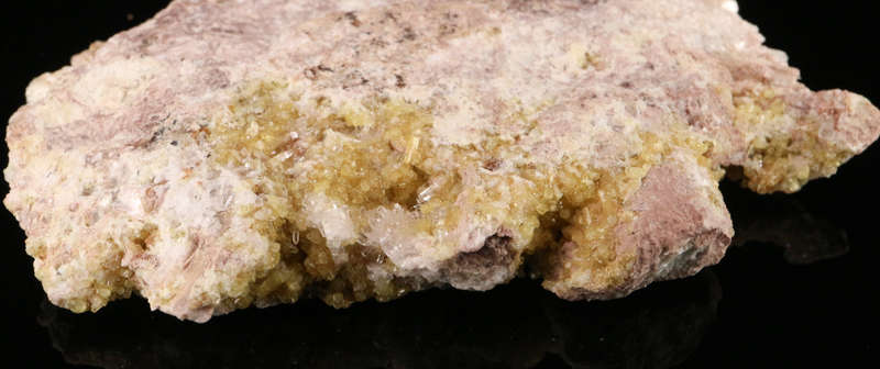 Ettringite on Brucite, Wessels Mine, Northern Cape, South Africa