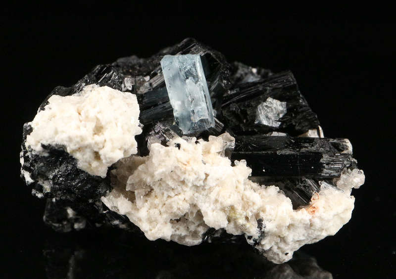 Aquamarine & Schorl, Erongo Mnt Region, Namibia