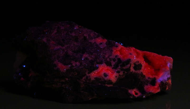 Rhodochrosite on Matrix,"N'Chwaning II Mine, Kalahari Manganese Field, Northern Cape, South Africa "