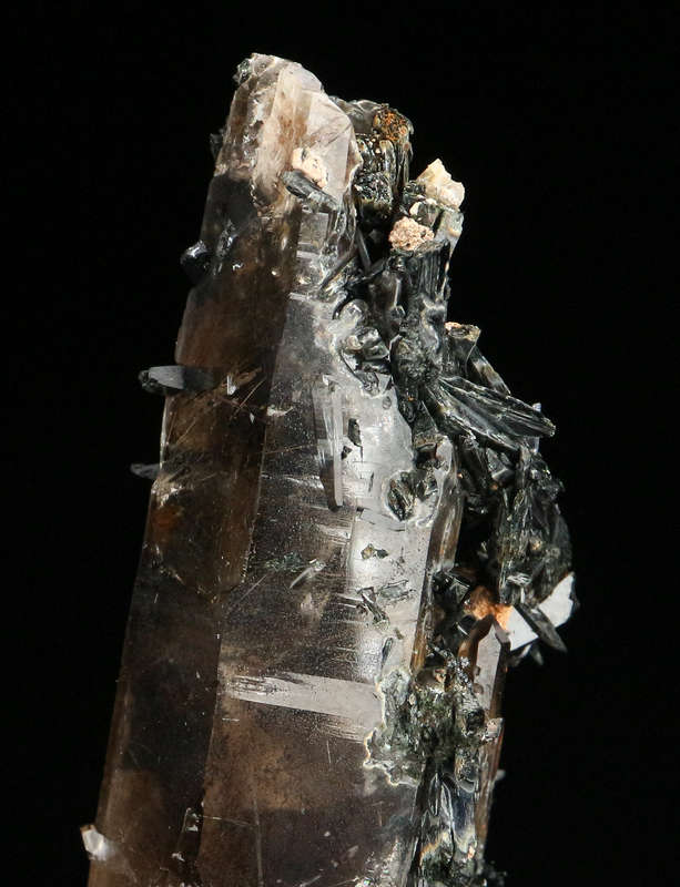 Aegirine Incl Smoky Quartz, Mount Malosa, Zomba, Southern Region, Malawi