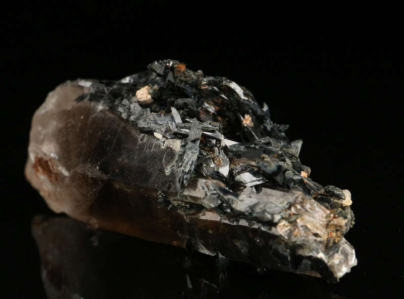 Aegirine Incl Smoky Quartz, Mount Malosa, Zomba, Southern Region, Malawi