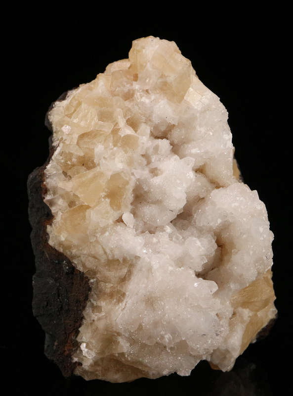 Calcite on Calcite on Matrix, N'Chwaning II, Northern Cape, South Africa