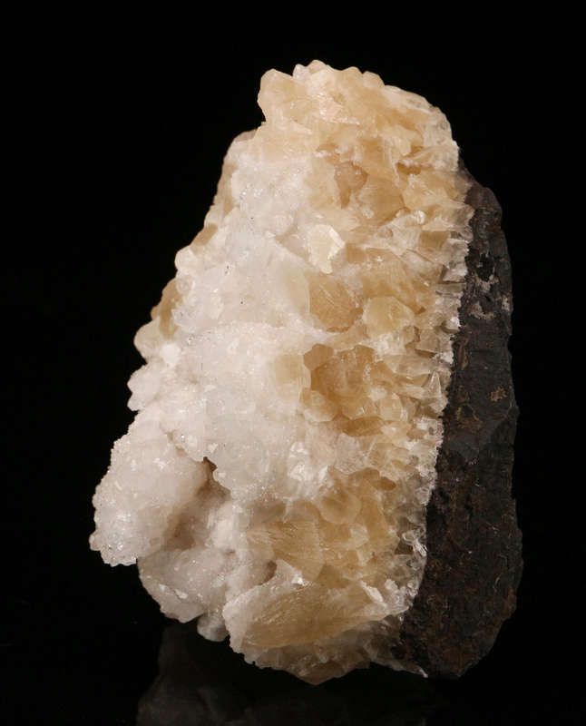 Calcite on Calcite on Matrix, N'Chwaning II, Northern Cape, South Africa