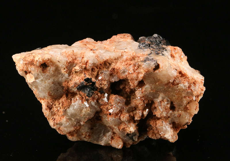 Schorl on Smoky Quartz Cluster, Erongo Mnt, Erongo Region, Namibia.