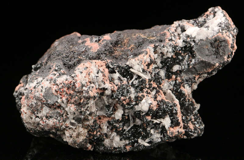 Baryte, Andradite and Hausmannite Cluster,N'Chwaning II, Northern Cape, South Africa