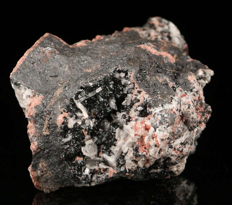 Baryte, Andradite and Hausmannite Cluster,N'Chwaning II, Northern Cape, South Africa
