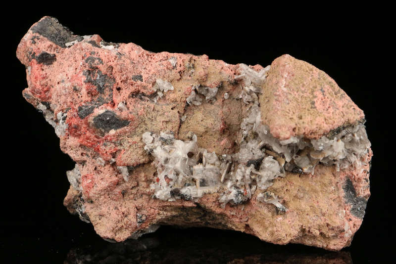 Baryte, Andradite and Hausmannite Cluster,N'Chwaning II, Northern Cape, South Africa