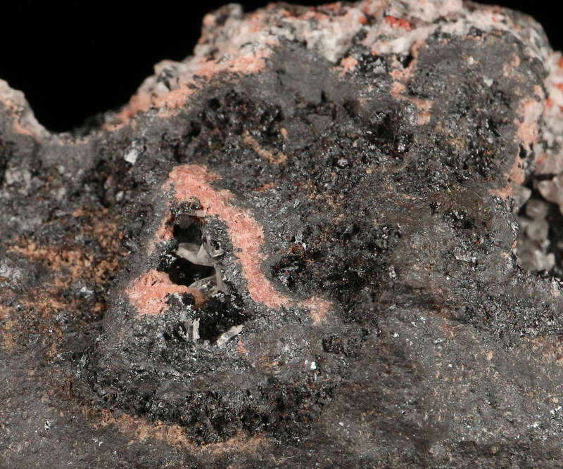 Baryte, Andradite and Hausmannite Cluster,N'Chwaning II, Northern Cape, South Africa