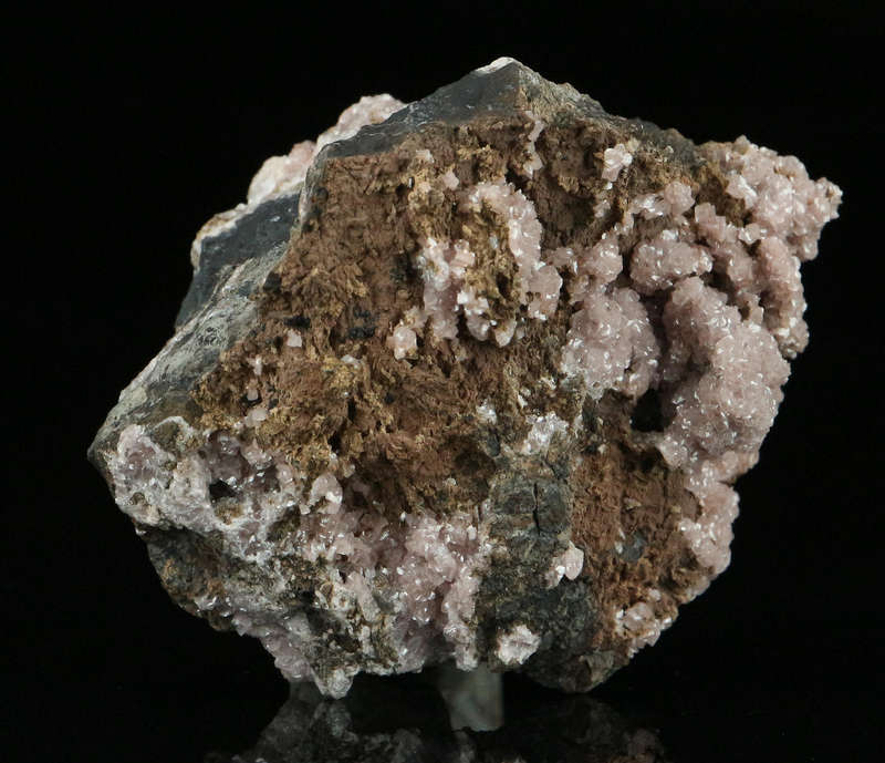 Rhodochrosite on Matrix,"N'Chwaning II Mine, Kalahari Manganese Field, Northern Cape, South Africa "