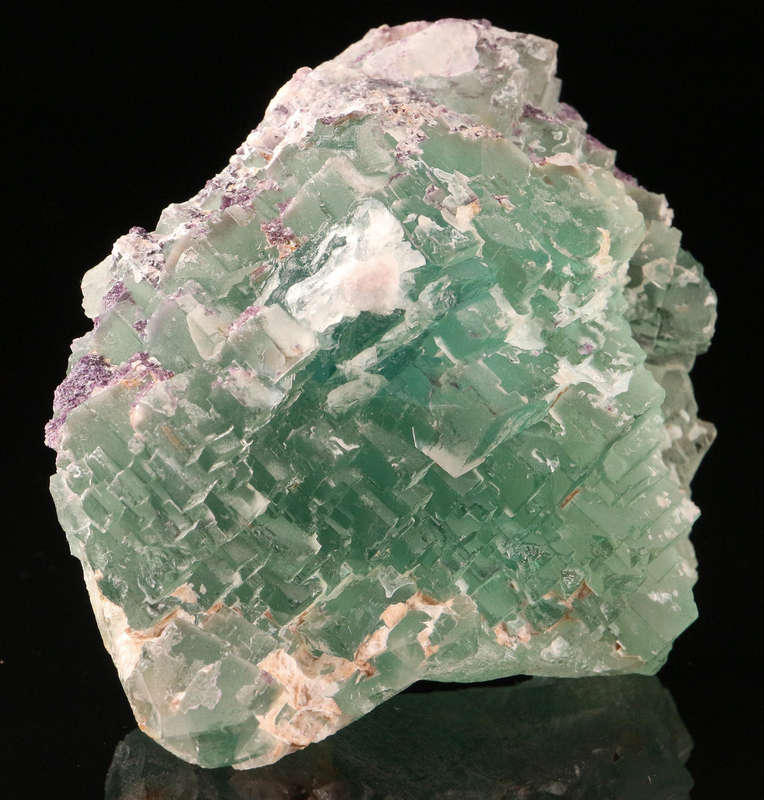 Stepped Fluorite Cluster, Omehane, Erongo region, Namibia