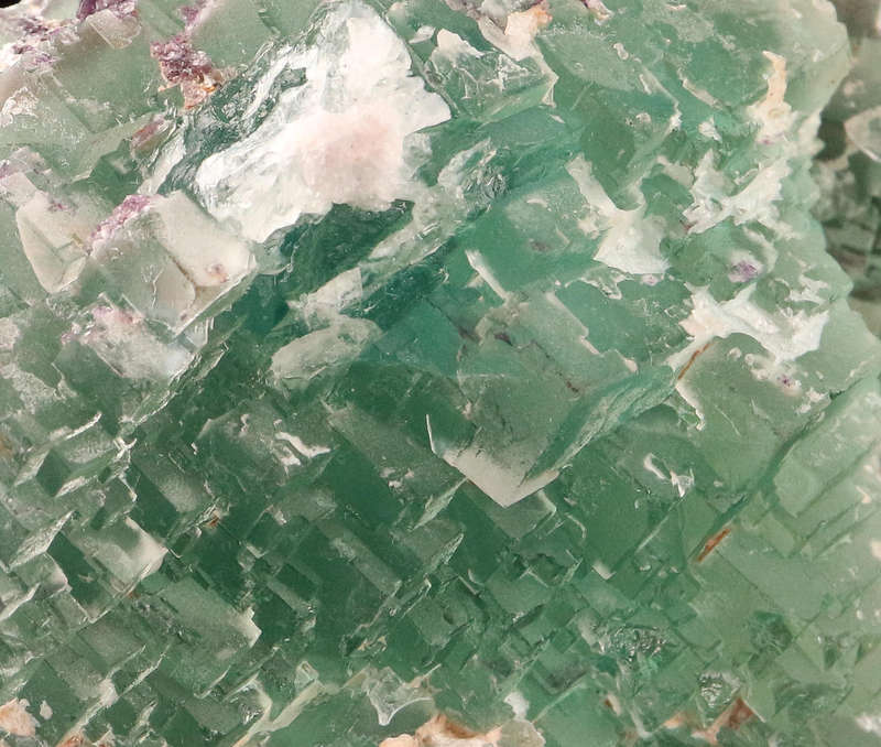 Stepped Fluorite Cluster, Omehane, Erongo region, Namibia